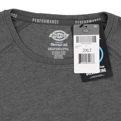 Dickies Cooling Temp IQ T-Shirt Men’s Performance Big & Tall Raglan Short Sleeve
