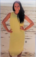 Women’s Tank Dress. 100% Cotton jersey. Made in USA