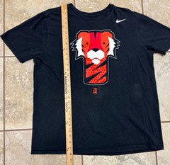 The Nike Tee Tiger Woods Frank Club Head Cover Graphic Black T-Shirt, X-Large XL