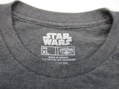 Star Wars Darth Vader T-Shirt Stormtroopers Empire Black Selfie Size XL Tee