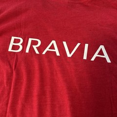 Vintage Sony Hawaii 45th Anniversary T Shirt M Bravia American Apparel Red Promo