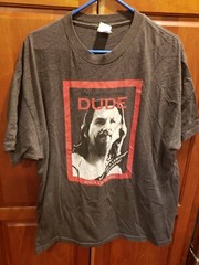 Vtg The Big Lebowski Cult Movie Shirt Time Man Of The Year The Dude Abides XL