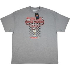 NASCAR Martinsville Speedway T-Shirt Mens 2XL Gray Cotton Blend Racing Fan Tee