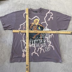 Wolves Club They’ll Never Understand V3 Vintage Graphic Tee Plum Pink Men’s XL