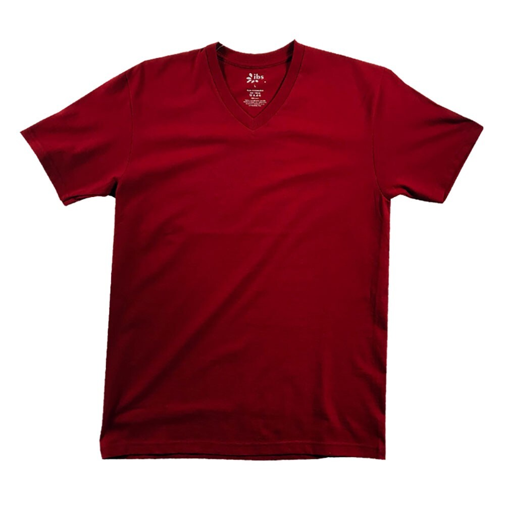 IBS HEAVYWEIGHT T SHIRT MENS SHORT SLEEVE V NECK 3PCS PACK 5XL BODY35″ CHEST27″