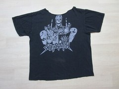 Vintage Skeletonwitch Band T Shirt (XL) “Soul Thrashing Black Sorcery” Doom Goth