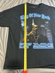 Pop Smoke King Of New York T-Shirt 2XL (Flawed, See Photos) XXL