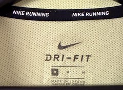 Nike Men’s Dri-Fit Miler Running Training Top T-Shirt CU0326-702 Volt Size M