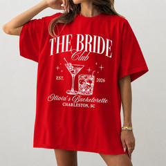 HOT Luxury Bachelorette Party Shirt Custom Text Bridal Crew Tee Gift SummerVibes