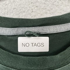 Lululemon Oversized Heavyweight T-Shirt Mens Large Green Crewneck Cotton Tee