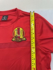Nike Mens L Red Dri-FIT Soccer Jersey Short Sleeve Mesh