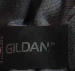 Gildan Softstyle “Dadman” Men’s Large Gray Funny Father’s Day Print T-Shirt