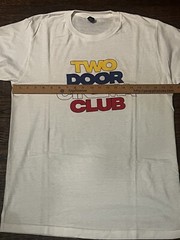 Brand New White Two Door Cinema False Alarm Tour concert shirt. Size M.
