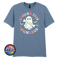 Funny Ghost T-Shirt I Found This Humerus Tee Fun Unisex Top S-2XL 10 Colours