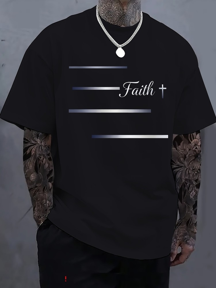 Funny Graphic Men’s T-Shirt Casual Humorous Crew Neck Streetwear Tee
