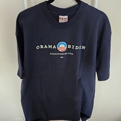Barack Obama/ Joe Biden Official 2008 Campaign Bayside T-shirt Size XL