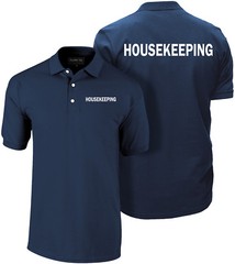 Housekeeping polo shirt, Staff shirt, Employee polo shirt, Uniform, Hospitality