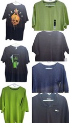T-Shirt Lot, Golf Shirt, Sullen Art, Sports Illustrated, New, Men’s Size 2X, XXL