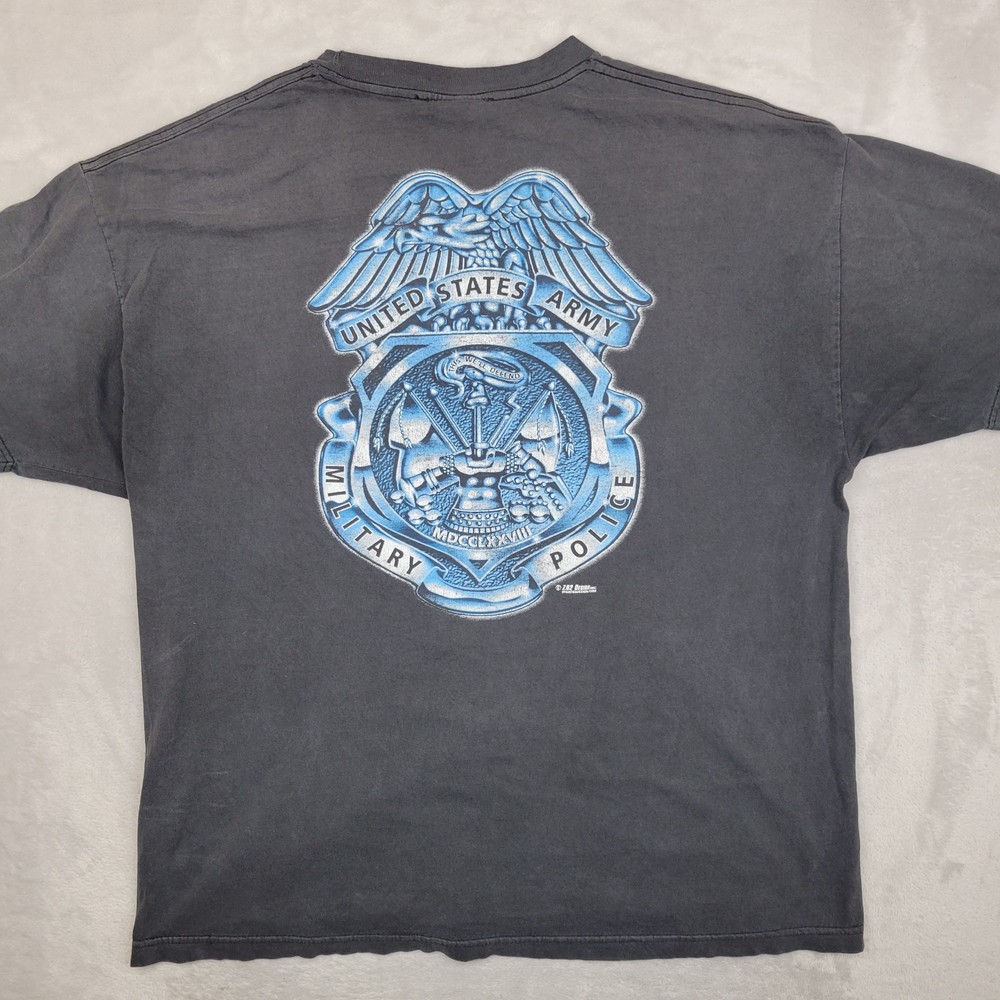 United States Army Shirt Mens XXL Military Police Vintage US America USAMP Y2K