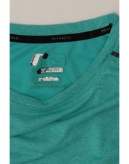 RUSSELL ATHLETIC Mens Vest Top 2XL Turquoise Polyester AO10