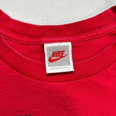 Vintage 90s Nike T-Shirt Men XL Red Def Jam Just Do It Graphic Single Stitch USA
