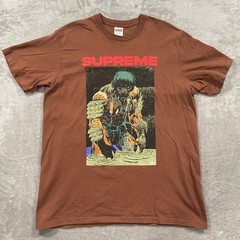 Supreme Shirt Mens Large Brown Ronin Graphic Streetwear Crewneck