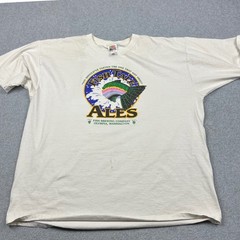 Fruit of the Loom Fish Tale Ales Olympia Washington Beer T-Shirt Cream XXL