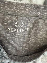 RealTree Fishing Mens Long Sleeve Shirt 2XL Aspect Rash Guard Reversible Camo