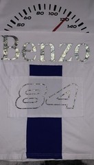 Rare Hudson mercedes benz 1984 Benzo Reflective Shirt Sz Xl