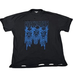 Rockstar Original Shirt Mens 3XL Black Skull Rock Band 1992 US Tour Graphic Tee