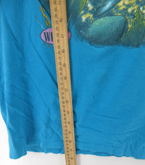 VTG SeaWorld Shirt Men XL Blue Orlando Dolphin Graphic Hanes Single Stitch 90s