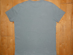HOLLISTER MUST-HAVE COLLECTION Mens Ice Blue Crew Neck T-Shirt ABERCROMBIE FITCH