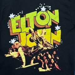 Elton John “Rocket Man” Graphic T-Shirt Size Medium