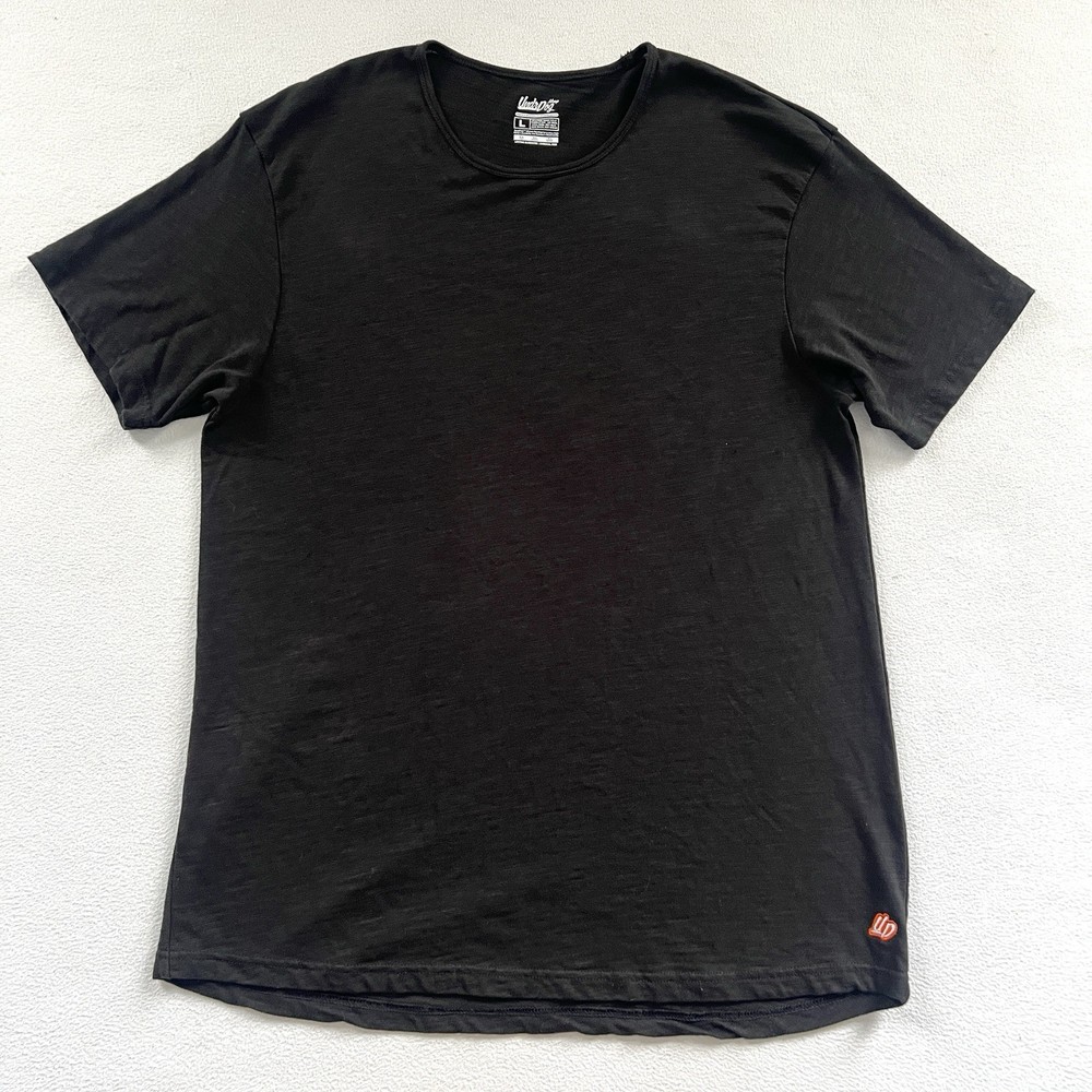 Underdog Undrdog Hemp Black Bamboo Organic Cotton Duraflow Short Sleeve Shirt L