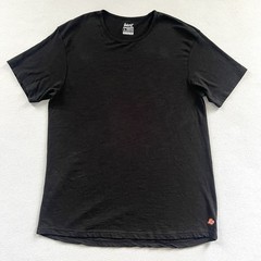 Underdog Undrdog Hemp Black Bamboo Organic Cotton Duraflow Short Sleeve Shirt L