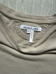Helmut Lang Men’s Long Sleeve T-Shirt Men’s Size XL Beige