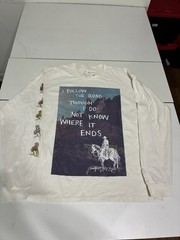 Zach Bryan Shirt 2XL White One Of These Days Western Country Music Follow Road
