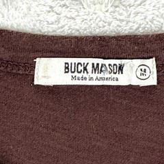 Buck Mason Tshirt Mens M Brown Slub Curve Hem Preppy Classic Huckberry USA
