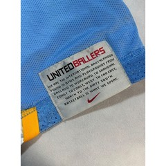 Vintage Nike United Ballers Warm Up Jersey Med Blue Ginobili Shooting Shirt Y2K