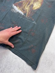 Vintage 1992 3D Emblem Cougar Wildlife Graphic T Shirt XL Made USA Single Stitch