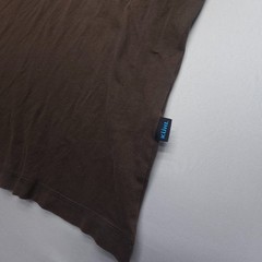 Kuhl Kommando Crew Long Sleeve Shirt Mens Large Brown Organic Cotton Zip Pocket