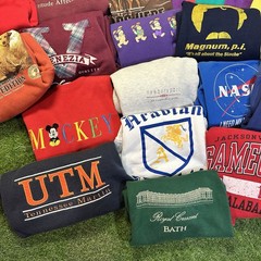 Vintage Y2K Emo Crewneck Sweatshirt Cartoon 90s 00s Retro Bulk Mixed Lot Of 21x