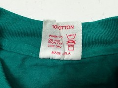 Vintage 80s Running Shirt M Tight Jingle Bell Run Christmas 1989 Houston TX USA