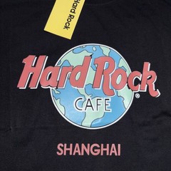 Vintage Hard Rock Cafe Shanghai Graphic Print T-Shirt XL Black New With Tag