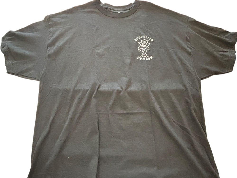 Suavecito Short Sleeve Black Men’s Casual T-Shirt Size 3XL