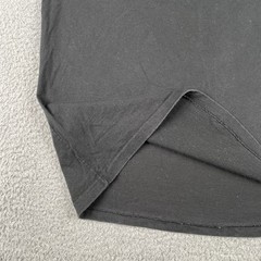 Vtg Russell Athletic Cotton Single Stitch XL Black T Shirt Made In USA 90s EUC
