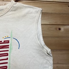 Vintage 80s 90s Free Weights Bodybuilding Fitness Workout Shirt Size XL