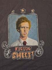 Vintage Napoleon Dynamite Shirt Flippin Sweet MTV Movie Tee Promo Size XL