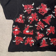 Vintage 90s Diamond Star The Devil Made Me Do It Aop Boxy T-Shirt Men’s S
