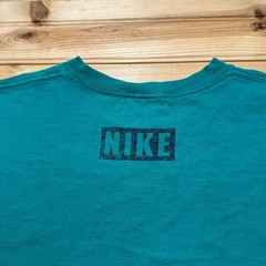 Vintage Y2K Nike Sportswear Big Swoosh Box Logo Short Sleeve Shirt USA Size XL